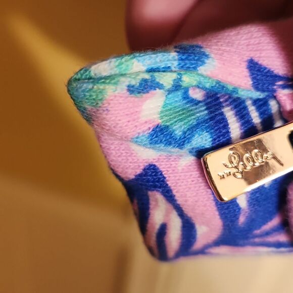 Lilly Pulitzer Luxletic Tropical Print Crewneck Pullover Size XXS - Picture 9 of 11